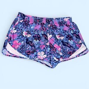 🌹𝐍𝐖𝐎𝐓-Lilly Pulitzer Ocean Trail Short Bird's Eye View Boca Blue